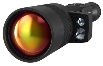 Picture of ATN Corp THOR 5 LRF, Thermal Rifle Scope, 5-40X75MM, 30MM Main Tube, 640x480 Sensor Resolution, Multiple Reticles, Matte Finish, Black, Integrated Laser Range Finder TIWST5675LRF