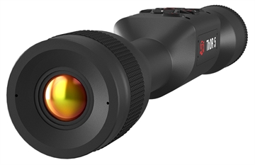 Picture of ATN Thor 5 320 Thermal Rifle Scope, Black Anodized 4-16x Smart Mil Dot Reticle w/Zoom 320x240, 12 Microns 60 fps Resolution TIWST5325A