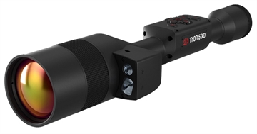 Picture of ATN Thor 5 XD LRF Thermal Rifle Scope Black Anodized 3-30x Smart Mil Dot Reticle, Zoom 1280x1024 12 Micron 60 fps Resolution, Features Laser Rangefinder TIWST51275LRF
