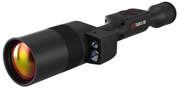 Picture of ATN Corp THOR 5 XD LRF, Thermal Rifle Scope, 4-40X100MM, 30MM Main Tube, 1280x1024 Sensor Resolution, Multiple Reticles, Matte Finish, Black, Integrated Laser Range Finder TIWST51210LRF