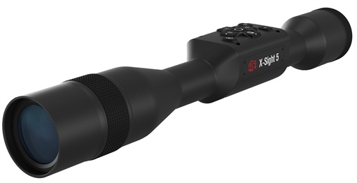 Picture of ATN X-Sight 5 Night Vision Rifle Scope Black Anodized 3-15x 30mm Tube Gen 5 Smart Mil Dot Reticle DGWSXS3155P