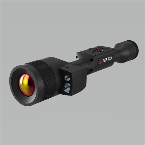 Picture of ATN Corp THOR 5 XD LRF, Thermal Rifle Scope, 2-20X50MM, 30MM Main Tube, 1280x1024 Sensor Resolution, Multiple Reticles, Matte Finish, Black, Integrated Laser Range Finder TIWST51250LRF