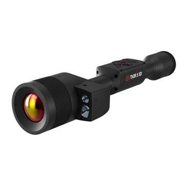 Picture of ATN Corp THOR 5 XD LRF, Thermal Rifle Scope, 2-20X50MM, 30MM Main Tube, 1280x1024 Sensor Resolution, Multiple Reticles, Matte Finish, Black, Integrated Laser Range Finder TIWST51250LRF