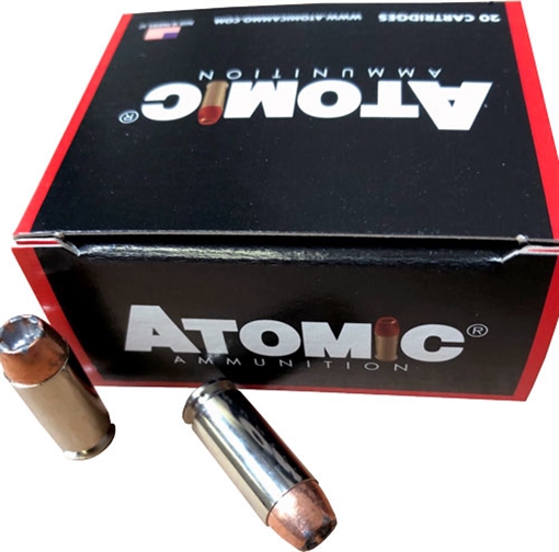 Picture of ATOMIC AMMUNITION 10MM 155GR BONDED JHP 20RD 10BX/CS 04867