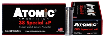 Picture of Atomic Ammunition Pistol Precision Craft 38Special +P 148gr Lead Hollow Point 50 Per Box/10 Case 00 419