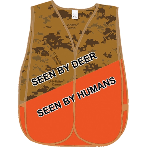 Picture of Atsko Atsko U-V Killer Treated Vest Blaze Camo 1009