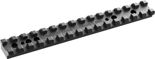 Picture of AUDERE NATO RAIL TIKKA T3/T3X 20 MOA BLACK NR0037