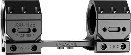 Picture of AUDERE SCOPE MOUNT ADVERSUS 30MM LOW BLACK AD0006A
