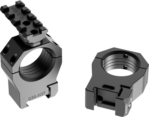Picture of AUDERE SCOPE RINGS PSR 30MM GEN II HIGH BLACK PR0008A