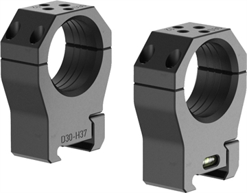 Picture of AUDERE SCOPE RINGS PSR 30MM GEN III W/LEVEL HIGH BLACK PR0008