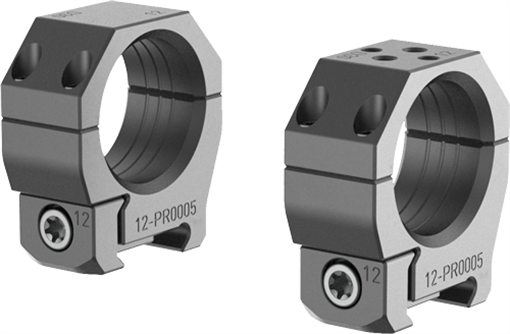 Picture of AUDERE SCOPE RINGS PSR 30MM LOW BLACK PR0005