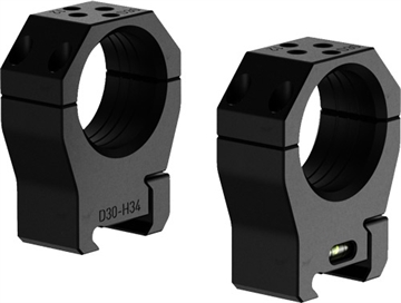 Picture of AUDERE SCOPE RINGS PSR 30MM MED BLACK PR0007