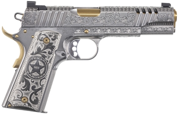 Picture of Auto-Ordnance Texas Ranger Special Edition 45 ACP 7+1 5" Gold Plated PVD 1911TCAC17