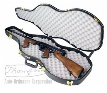 Picture of Auto-Ordnance - Thompson THOMPSON VIOLIN CASE RIFLE GOLD HARDWARE / KEYED LOCKST30