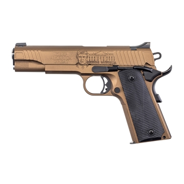 Picture of Auto Ordnance 1911 A1 45th President Trump "Keep America Great" Handgun .45 ACP 5" Barrel 7rd Magazine Bronze/Copper 1911TCAC4