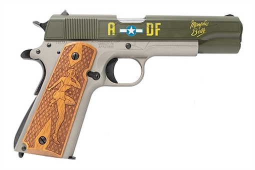 Picture of AUTO ORDNANCE ORDNANCE 1911A1 MEMPHIS BELLE PACKED SOLD AS USED 1911BKOC19USED 1911BKOC19USED
