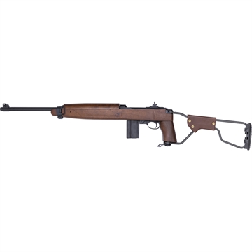 Picture of Auto Ordnance M1 Carbine, Paratrooper Model, Semi-automatic Rifle, 30 Carbine, 18", Parkerized Finish, Walnut, Metal Folding Stock, Adjustable Sights, 15 Rounds, 1 Magazine AOM150