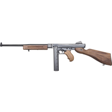 Picture of Auto Ordnance M1, Semi-automatic Rifle, 45ACP, 16.5" Barrel, Blued Finish, Black, Walnut Stock and Foregrip, Blade Front and Fixed Sights, 30 Rounds, 1 Magazine TM1