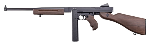 Picture of Kahr Arms Auto Ordinance Light Weight M1 Thompson Rifle .45 Auto 30rd Stick Magazine 16.5" Barrel Walnut Grain Poly Furniture TM1CP