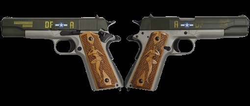 Picture of AUTO ORDNANCE MEMPHIS BELLE 1911 WWII WINGED WARRIORS 45 PISTOL 1911BKOC19