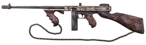 Picture of Thompson 1927A-1 Wastelander .45 Cal 50+1 18" Finned Barrel, Aluminum Receiver, Fixed Stock T150DC8