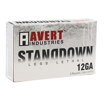Picture of AVERT IND LESS LETHAL 12GA 2.75 IN HYBRID PLASTIC-METAL DBL BALL 5RD ( 20 BOXES PER CASE ) STANDDOWN