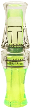 Picture of Avian X ZNK-ZNK6027 ATM Green Machine Single Reed Lemon Drop Polycarbonate Attracts Ducks ZNKZNK6027