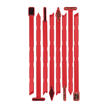 Picture of Real Avid Smart Brush Multi-Caliber Universal Firearm Plastic 5.50" Long Bronze/Nylon Bristles 8 Per Pkg AVSB01