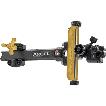 Picture of Axcel Achieve XP Compound Sight Gold/ Black 6 in. RH ACXP-C6R-GB