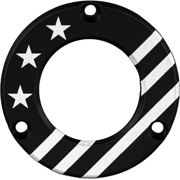 Picture of Axcel Axcel Driver Hubcap Black w/Engraving Made In USA/Patriotic Theme ADVR-HUB-BKUSA