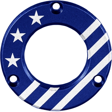 Picture of Axcel Axcel Driver Hubcap Blue w/Engraving Made In USA/Patriotic Theme ADVR-HUB-BLUSA