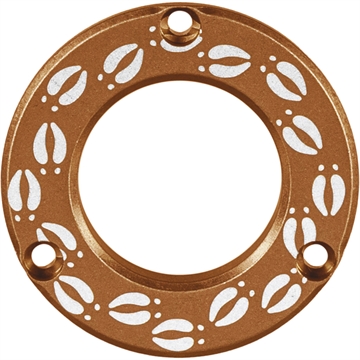 Picture of Axcel Axcel Driver Hubcap Coyote Tan w/Engraving Deer Tracks Pattern ADVR-HUB-CTDTK ADVR-HUB-SGDAN