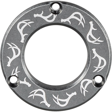 Picture of Axcel Axcel Driver Hubcap Stone Gray w/Engraving Deer Antlers Pattern ADVR-HUB-SGDAN