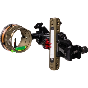 Picture of Axcel Axcel LANDSLYDE Picatinny Slider Sight Tac. BH AVX-41 Ranger DBL Pin .019 Gr./Red Fiber ALND-PR19-4TB