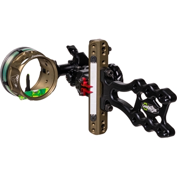 Picture of Axcel Axcel LANDSLYDE Slider Tactical Bowhunting Sight AVX-41 Scope 1 Pin .019 Green Fiber ALND-N119-4GT