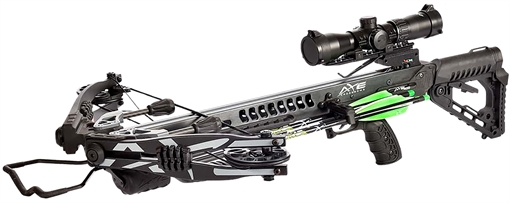 Picture of Carbon Express Axe 400 Crossbow with Scope Quiver & PileDriver Crossbolts AX30001
