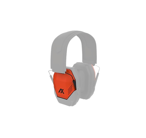 Picture of Axil LLC MX Plate Over the Head Blaze Red MXPLTO