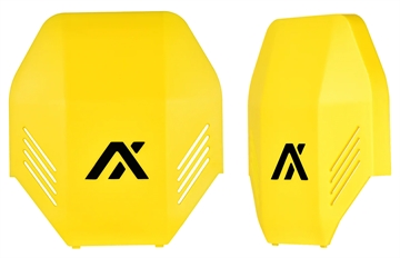 Picture of Axil LLC MX Plate Over the Head Yellow MXPLTY