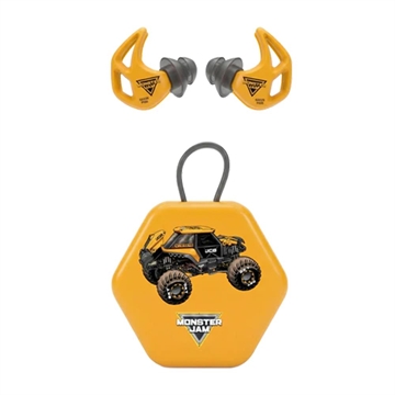 Picture of Axil Monster Jam X20 Ear Plugs 17dB or 19dB Digatron Yellow X20MJDIG