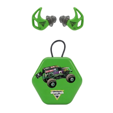 Picture of Axil Monster Jam X20 Ear Plugs 17dB or 19dB Grave Digger Green X20MJGD