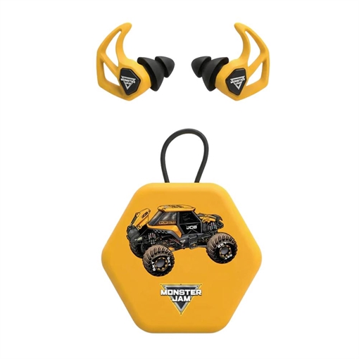 Picture of Axil Monster Jam X30i Ear Plugs 15dB or 19dB Digatron Yellow X30MJDIG