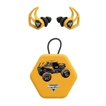 Picture of Axil Monster Jam X30i Ear Plugs 15dB or 19dB Digatron Yellow X30MJDIG