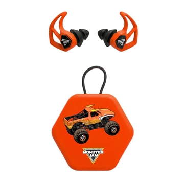Picture of Axil Monster Jam X30i Ear Plugs 15dB or 19dB El Toro Loco Orange X30MJETL