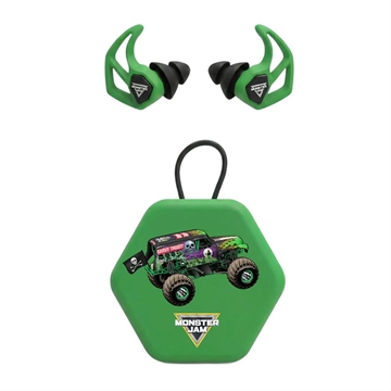 Picture of Axil Monster Jam X30i Ear Plugs 15dB or 19dB Grave Digger Green X30MJGD