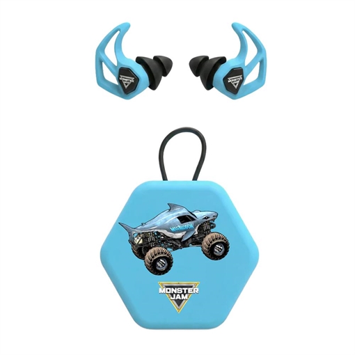 Picture of Axil Monster Jam X30i Ear Plugs 15dB or 19dB Megalodon Blue X30MJM