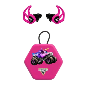 Picture of Axil Monster Jam X30i Ear Plugs 15dB or 19dB Sparkle Smash Pink X30MJSS