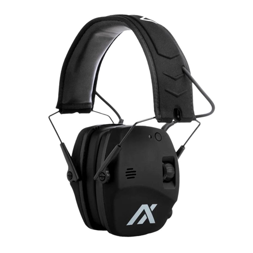 Picture of Axil TRACKR Blu Electronic Ear Muffs with Bluetooth 27dB Black TRACKRBT-B