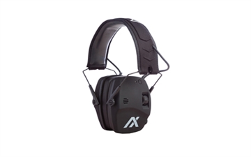 Picture of AXIL TRACKR Blu, Bluetooth Tactical Earmuff, Matte Finish, Black, 2 AAA Batteries Included TRACKRBT-B TRACKRBTB
