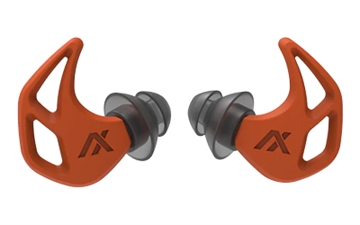 Picture of AXIL X20, Earplugs, Blaze Orange, Includes (3) Silicon Tips, (2) Foam Tips and Pocket Carry Case X20-ORANGE
