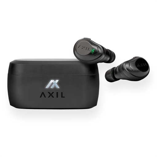 Picture of Axil XCOR Pro Electronic Ear Plugs with Bluetooth 21-23dB Black XCOR-R